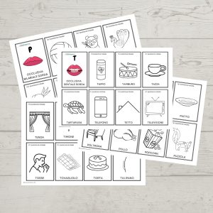 Le Carte Dei Fonemi - in bianco e nero · Articolazione · Diario di una Logopedista