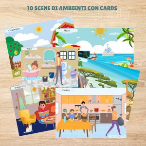 Scene di Ambienti · Abilità semantico-lessicali · Diario di una Logopedista