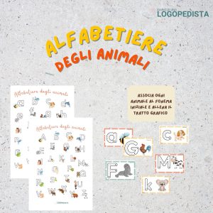 Alfabetiere degli animali &middot; Apprendimenti &middot; Diario di una Logopedista