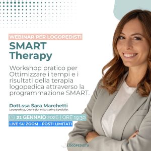 Webinar per Logopedisti: SMART Therapy · Webinar per Logopedisti · Diario di una Logopedista