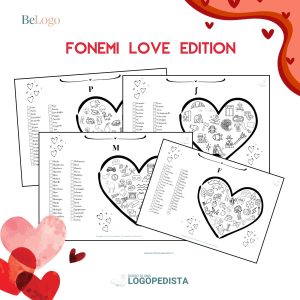 Fonemi Love Edition · Articolazione · Diario di una Logopedista