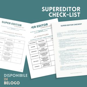 Super Editor Checklist · Abilità Narrative · Diario di una Logopedista