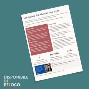 Valutazione dell&rsquo;Afasia in Fase Acuta - guida operativa per logopedisti &middot; Afasia &middot; Diario di una Logopedista