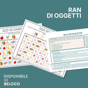 RAN di Oggetti &middot; Materiale logopedico &middot; Diario di una Logopedista