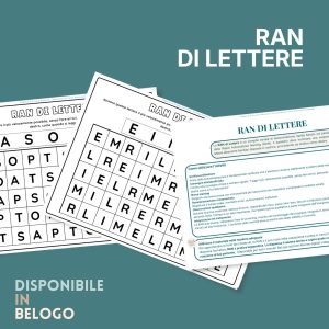 RAN di Lettere &middot; Materiale logopedico &middot; Diario di una Logopedista