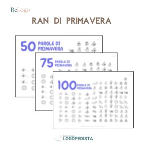 RAN &ndash; 50 | 75 | 100 Parole di Primavera &middot; Apprendimenti &middot; Diario di una Logopedista