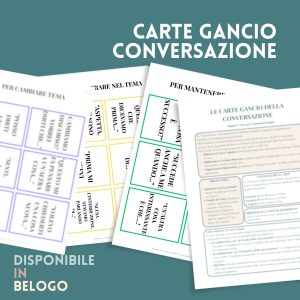 Carte Gancio della Conversazione | Supporto Visivo · Abilità Pragmatiche · Diario di una Logopedista