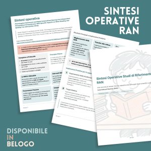 Sintesi Operative RAN per Logopedisti | Dislessia, DSA e Lettura &middot; Apprendimenti &middot; Diario di una Logopedista