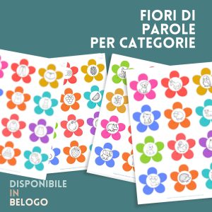 attività per stimolare il linguaggio. fiori di parole