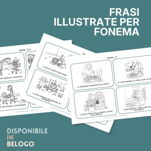 frasi illustrate per fonema
