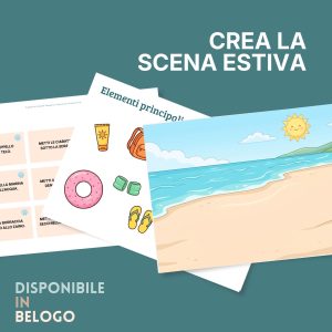 Crea la Scena Estiva | Materiale Logopedia
