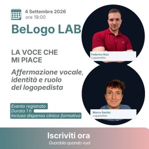 BeLogo Lab – La voce che mi piace